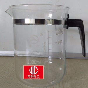 帶柄燒杯，塑料柄燒杯